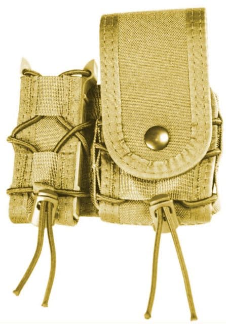 High Speed Gear Leo Taco MOLLE Covered Pouch Coyote Brown