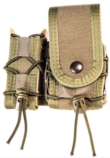 High Speed Gear Leo Taco MOLLE Covered Pouch Olive Drab