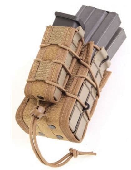 High Speed Gear HSGI X2RP Taco MOLLE Pouch Coyote Brown