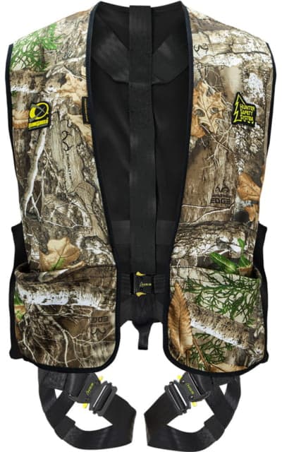 Hunter Safety System Treestalker Harness w/Elimishield Realtree Edge Large/Extra Large