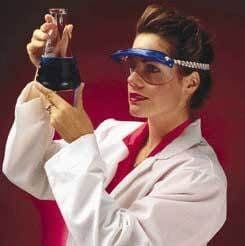 Jones & Co Goggles Full Vis Scr Vent Red