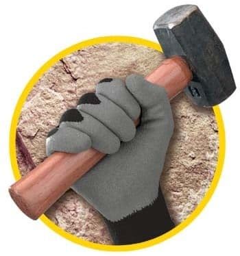 Kimberly Clark Gloves Latex Coatd SZ-L CS120