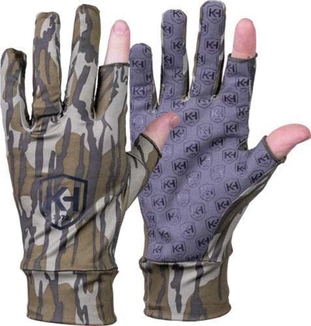 Knight & Hale Run N' Gun Gloves - Mossy Oak Bottomland