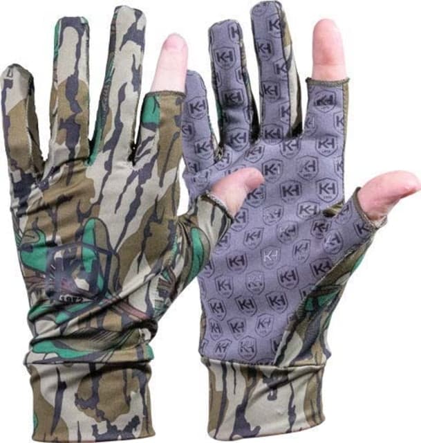Knight & Hale Run N' Gun Gloves - Mossy Oak Greenleaf