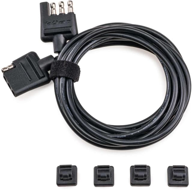 Kuat 4 - Pin Flat Rack to Car Wiring Harness