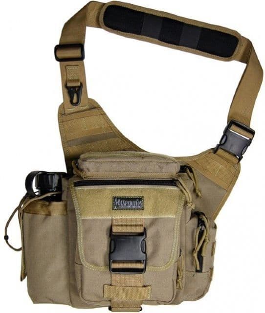 Maxpedition Jumbo Versipack Sling Pack - Khaki