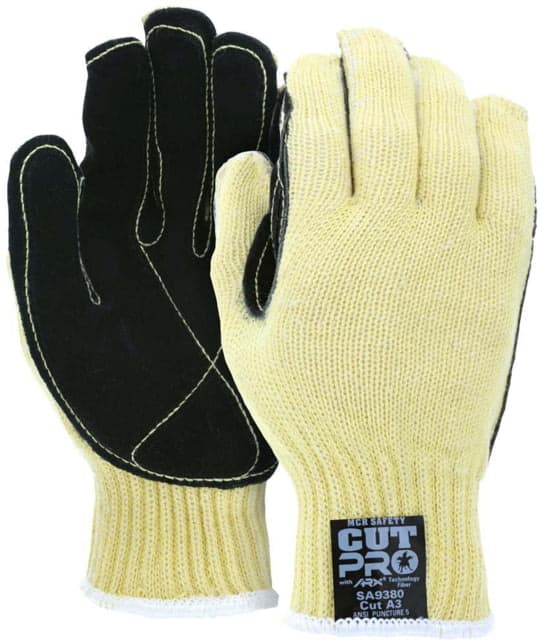 Mcr Safety Cut Pro 7-Gauge Arx & Cotton Fabric Cut Resistant Work Gloves Large