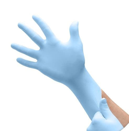 Microflex Glove Exam Blue Nitrile M XC-310-M Unit CS