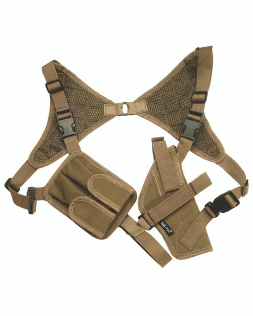 Mil-Tec Cordura Nylon Shoulder Holster Universal Coyote
