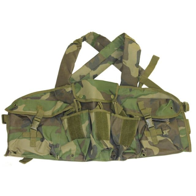 NcSTAR Vism AK Chest Rig Woodland Camo