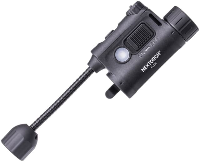 Nextorch rStar Helmet Light AA White/Red/Green/IR 80 Lumens Black