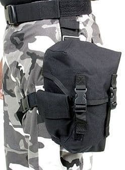 BlackHawk Omega Elite Gas Mask Pouch Black