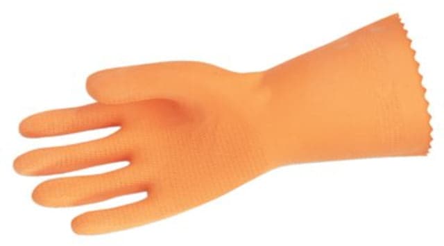 Memphis Glove Lg Orange Neoprene/latex Bl  Unit PK
