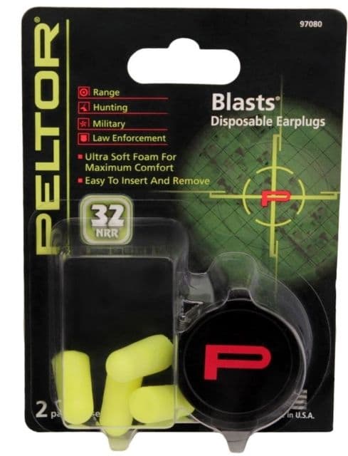 Peltor Ultra Soft Disposable Earplugs With Storage Container