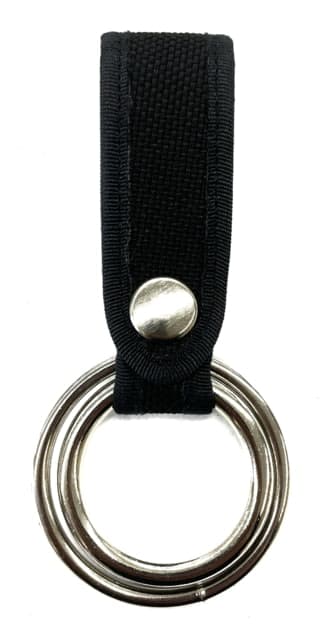 Perfect Fit Nylon Combo Ring Holder Black