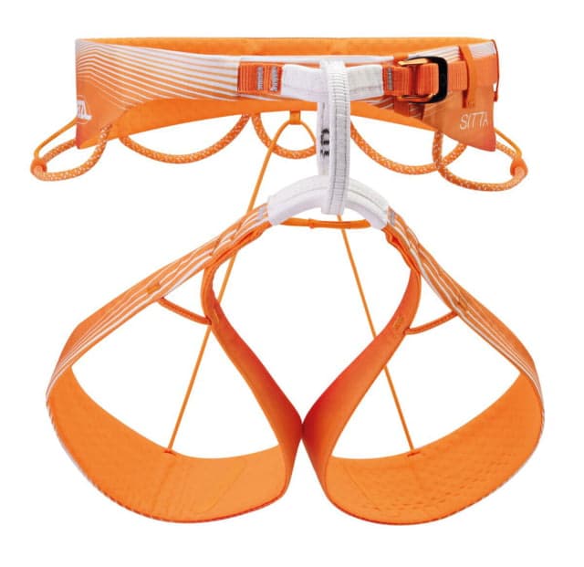 Petzl Sitta Climbing Harness Orange Small