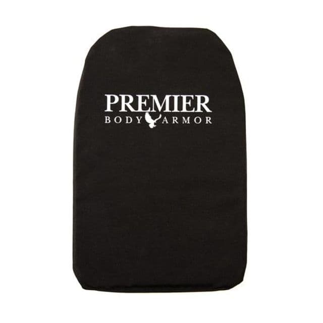 Premier Body Armor Ballistic Panel 11 X 16.5 Cordura 5.11 & Large Universal for Adult Size Bags Black