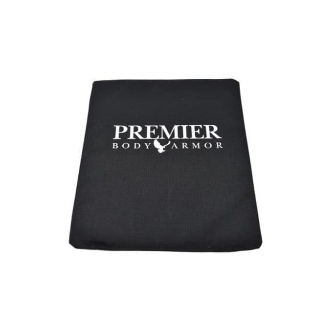Premier Body Armor Ballistic Panel 10 X 12 Cordura Rectangle Totes & Laptop Bags Black