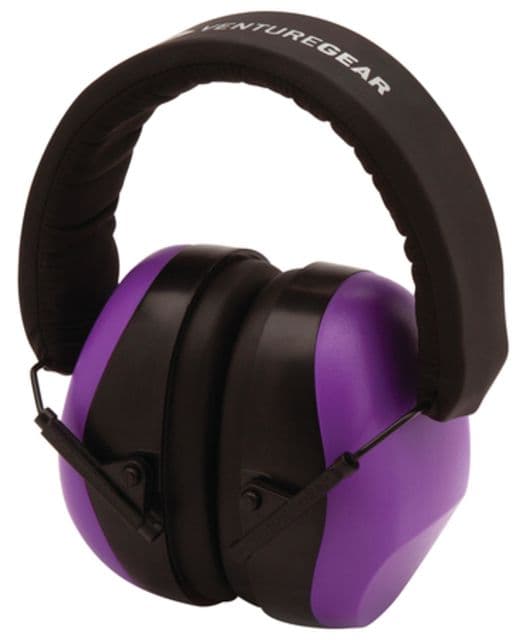 Venture Gear PM8010 Ear Muffs NRR 26db Purple Clampacked