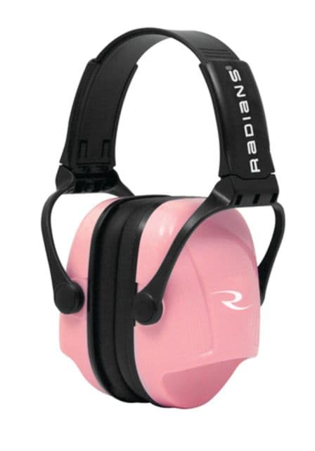 Radians Women's/Youth Hearing Protection Muffs NRR22 Pink
