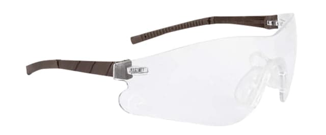 Radians Youth Clear Lens Brown Frame