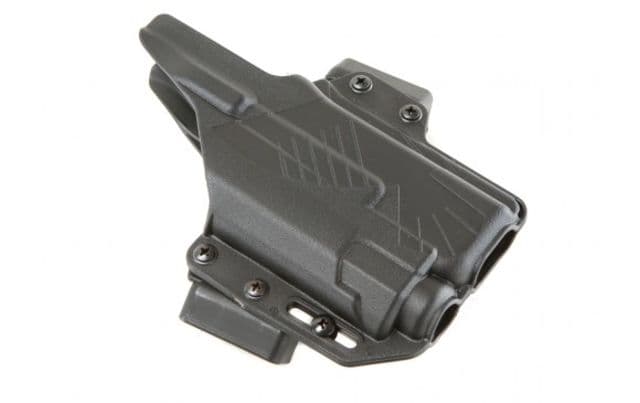 Raven Concealment Perun LC Holster Glock 19/Glock 23/Glock 26 Ambidextrous Matte Black