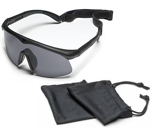 Revision Sawfly Ballistic Eyeshield Basic Kit - Solar Lens Regular Black Frame