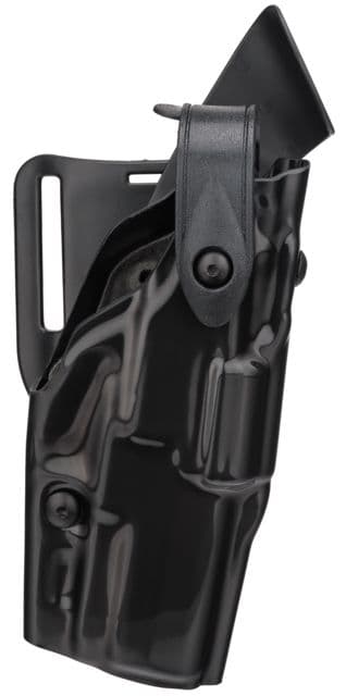Safariland 6360 ALS Level III Duty Holster Right Hand STX Hi-Gloss Black Black 6360-593-491