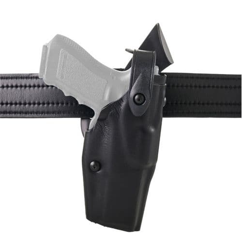 Safariland 6360 ALS Level III Duty Holster Left Hand Hi-Gloss Black Black 6360-593-92