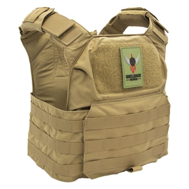 Shellback Tactical Patriot Plate Carrier Coyote One Size Fits Most
