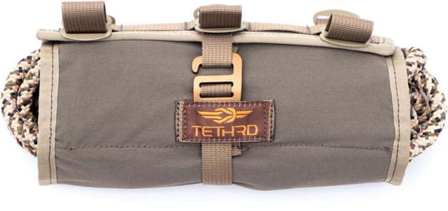 Tethrd Rollup Pouch Gray/Tan