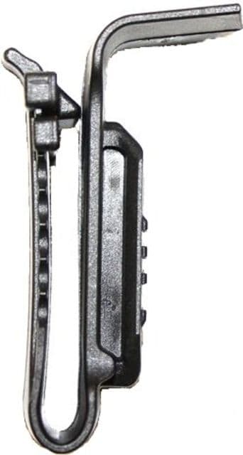 Uncle Mike's Kydex Clip-On Tactical Light Holder M3 M6 Glock Clam Black