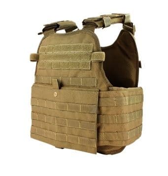 United Shield Modular Operator Plate Carrier Tan One Size Fits All