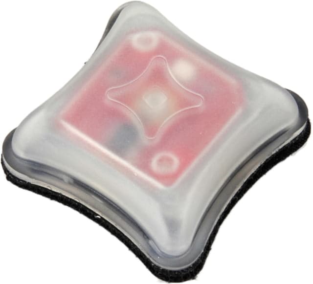 Unity Tactical SPARK Blinking Marker Light All Polymer Construction Velcro Backer Matte Finish On/Blink/Off Red