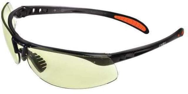UVEX Protg Safety Glasses Black/SCT-Low IR