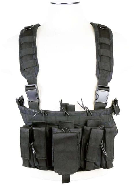VISM AR & Pistol Mags Chest Rig Black