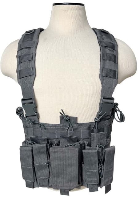 VISM AR & Pistol Mags Chest Rig Urban Gray