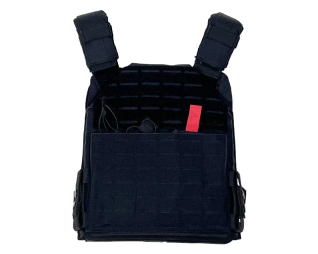 VISM Laser Cut Plate Carrier 10x12in Black