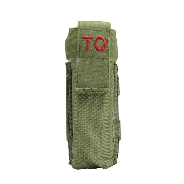 VISM Molle Tourniquet w/ Elastic Flap Green