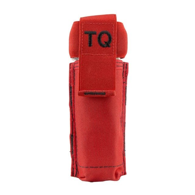 VISM Molle Tourniquet with Elastic Flap Red