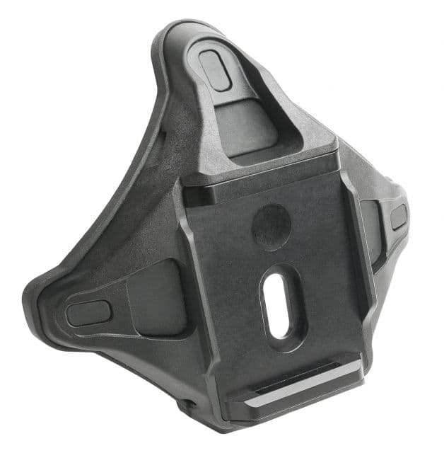 Wilcox One/Three Hole Helmet Shroud Black