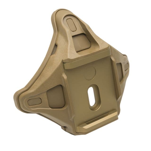 Wilcox One/Three Hole Helmet Shroud Tan