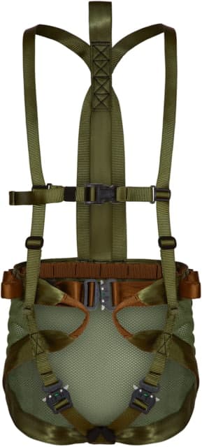 XOP Mondo Saddle and Treestand Harness Green/Brown
