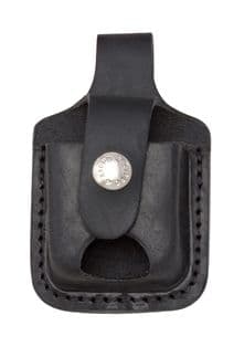 Zippo Lighter Pouch w/Loop & Thumb Notch Black