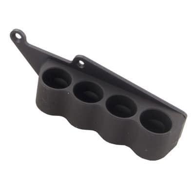 Mesa Tactical Products Receiver Mount Shotshell Holder - Sm 4-Round Shotshell Holder Fits Rem 870/1100/11-87
