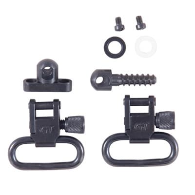 Shotgun Sling Swivel Sets - 1'''' Fits Side By Side,Incl Swivels,Forend Mnt Bracket,Rr Stud
