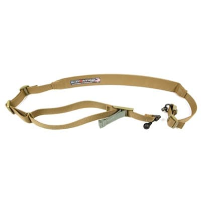 Vickers 2-To-1 Red Swivel Sling - Vickers Padded 2-To-1 Red Swivel Sling-Coyote