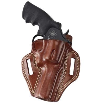 Combat Master Holsters - Combat Master S&W K Frame 19 4'''' -Tan-Left Hand