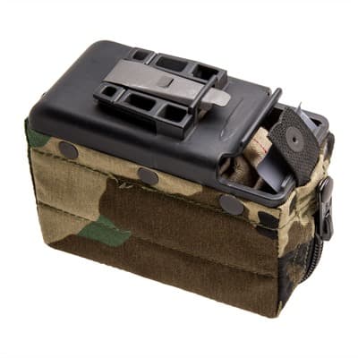 Mcr Soft Pouch 100rd - Mcr 100rd Soft Pouch Woodland Camo