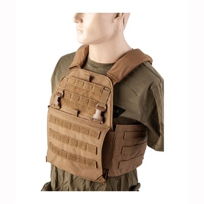 Assault Plate Carrier - Small/Medium Plate Carrier, Coyote Brown